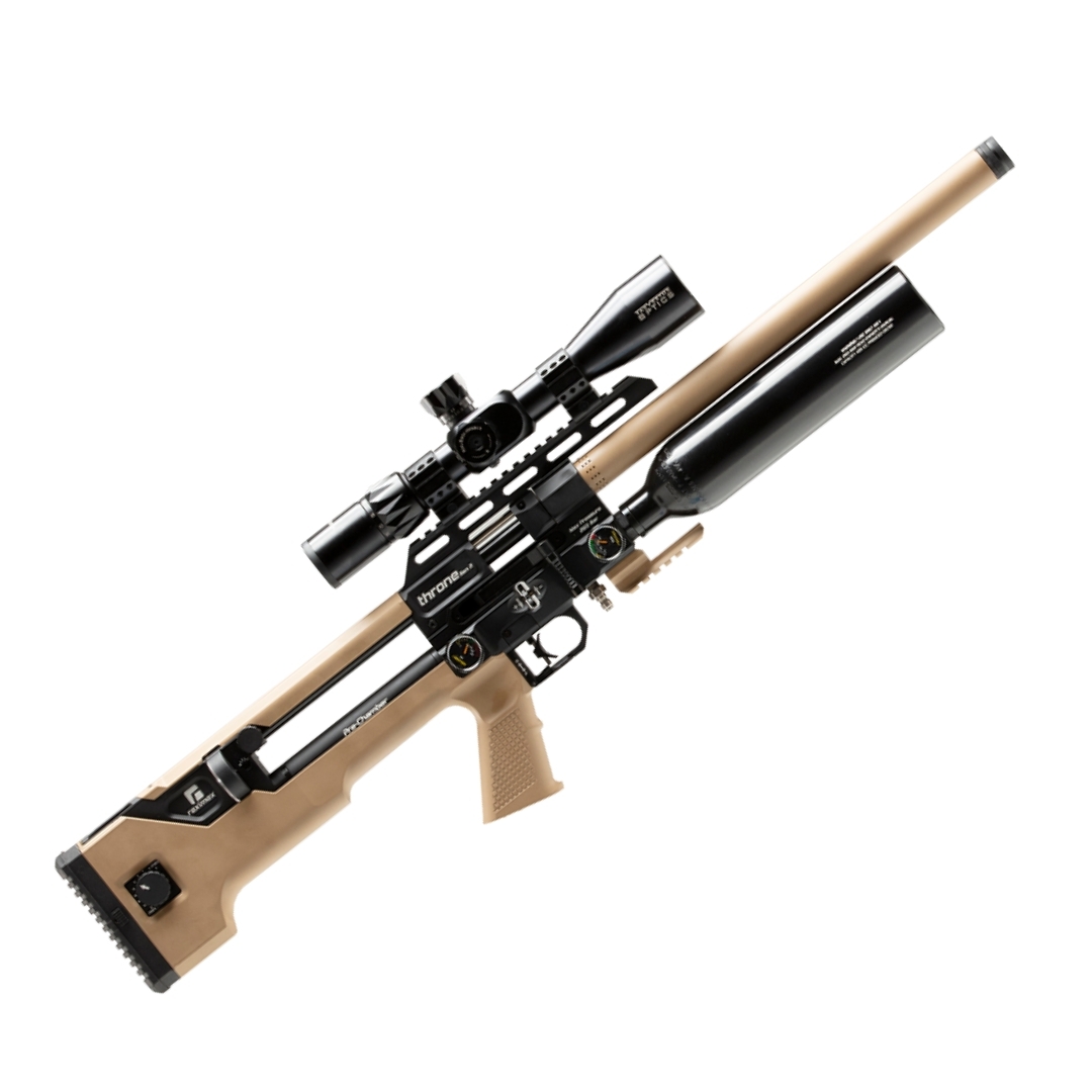 REXIMEX THRONE GEN 2 PCP AIR RIFLE 5.5MM/0.22 – FDE (FLAT DARK EARTH)