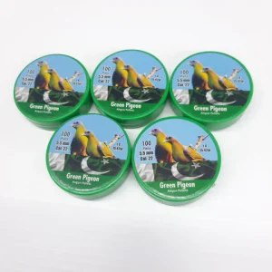 Green Pigeon Pellets .22 Cal, 15.42 Grains - 100ct.