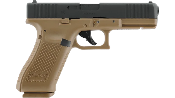Glock 17 Gen 5 Co2 Powered Air Pistol 4.5mm/0.177 - Coyote