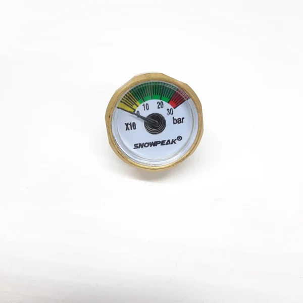 Artemis/Snowpeak PCP Air Rifle Pressure Gauge (Big) - Golden